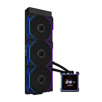 Водяное охлаждение Lian Li Hydroshift Li LCD-S 360TL Black (G89.GHS2LCDS36TFB.00)