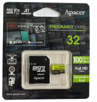 Карта памяти microSDHC 32 Gb Apacer AP32GEDM0D05-R