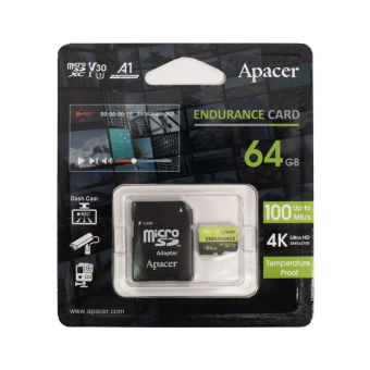 Карта памяти microSDXC 64 Gb Apacer AP64GEDM1D05-R