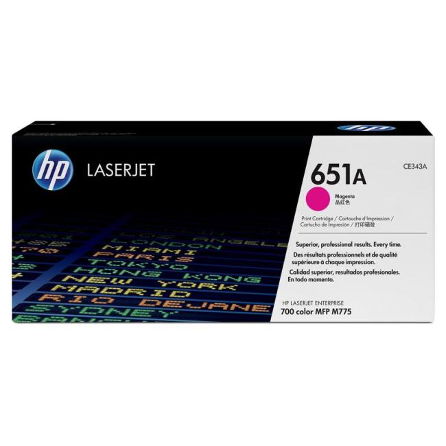 Картридж HP CE343A (651A) Magenta