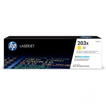 Картридж HP CF542X (203X) Yellow