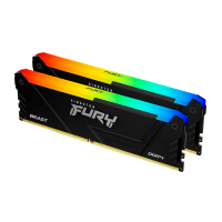 Оперативная память 32 Gb (2 x 16 Gb) DDR4 3733MHz Kingston Fury Beast RGB KF437C19BB12AK2/32