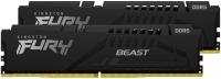 Оперативная память 16 Gb (2x8Gb) DDR5 5600MHz Kingston Fury Beast Black KF556C40BBK2-16