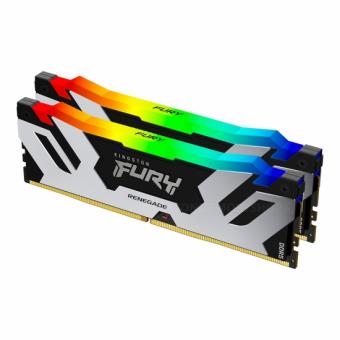 Оперативная память 32 Gb (2x16Gb) DDR5 6800MHz Kingston Fury Renegade RGB XMP KF564C32RSAK2-32