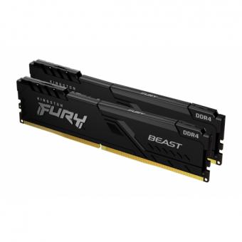 Оперативная память 32 Gb (2x16Gb) DDR4 2666MHz Kingston FURY Beast KF426C16BB1K2/32