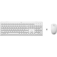 Клавиатура и мышь HP 230 White (3L1F0AA)