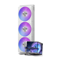 Водяное охлаждение PCCooler DX360 ARGB Display WH