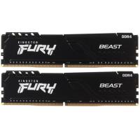 Оперативная память 64 Гб (2 х 32 Гб) DDR 4 3600 МГц Kingston Fury Beast (KF436C18BBK2/64)