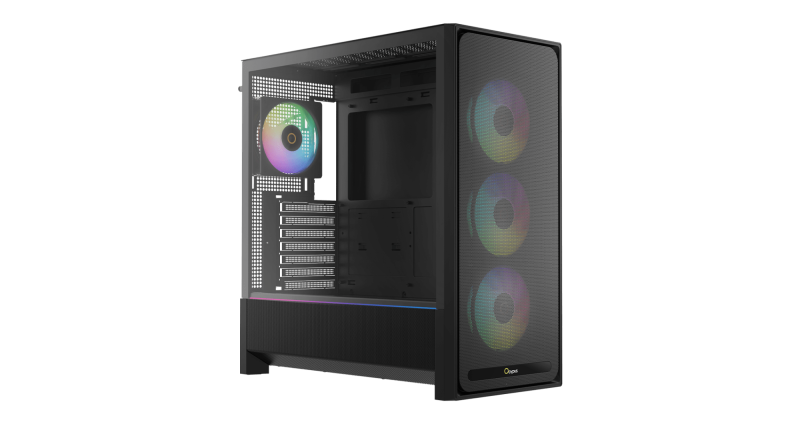 Корпус Ocypus Delta C70 BK ARGB (Delta-C70-BKG400XX-GL)