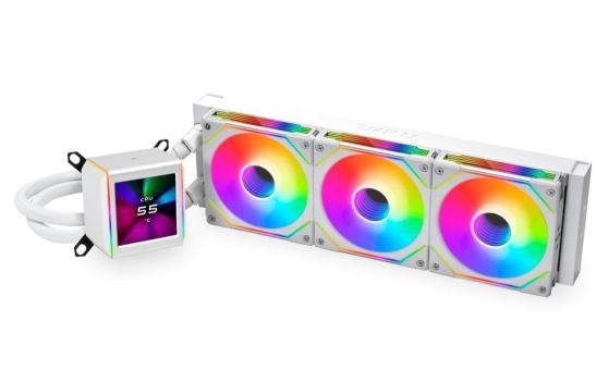 Водяное Охлаждение CPU Lian Li GA II LCD SL-INF 360 ARGB White (G89.GA2ALCD36INW.00)