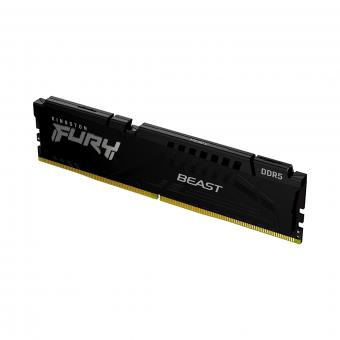 Оперативная память 16 Gb DDR5 5200MHz Kingston Fury Beast Black AMD KF552C36BBE-16