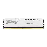 Оперативная память 16 Gb DDR5 6000MHz Kingston Fury Beast White EXPO KF560C36BWE2-16
