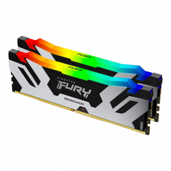 Оперативная память 32 Gb (2x16Gb) DDR4 3600MHz Kingston Fury Renegade RGB KF436C16RB12AK2/32