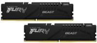 Оперативная память 32 Gb (2x16Gb) DDR5 5200MHz Kingston Fury Beast Black KF552C36BBEK2-32