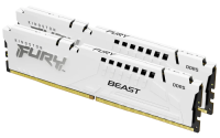 Оперативная память 32 Gb (2x16Gb) DDR5 5200MHz Kingston Fury Beast White KF552C40BWK2-32