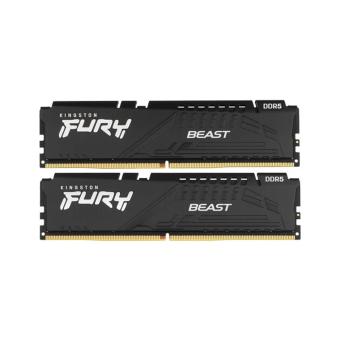Оперативная память 64 Gb (2x32Gb) DDR5 6000MHz Kingston Fury Beast KF560C36BBEK2-64