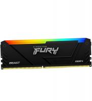 Оперативная память 8 Gb DDR4 3200MHz Kingston Fury Beast RGB KF432C16BB2A/8