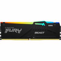 Оперативная память 8 Gb DDR5 5600MHz Kingston Fury Beast Black AMD RGB KF556C36BBEA-8