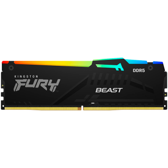 Оперативная память 8 Gb DDR5 5600MHz Kingston Fury Beast RGB KF556C40BBA-8