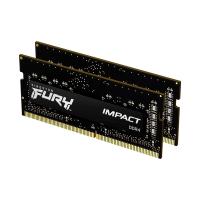 Оперативная память для ноутбука 16 Gb (2x8Gb) DDR4 3200MHz Kingston Fury Impact KF432S20IBK2/16