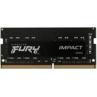 Оперативная память для ноутбука 16 Gb DDR4 3200MHz Kingston Fury Impact KF432S20IB/16