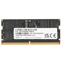 Оперативная память для ноутбука 16 Gb DDR5 4800MHz Apacer FS.16G2A.PTH