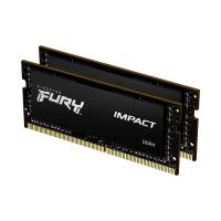 Оперативная память для ноутбука 32 Gb (2x16Gb) DDR4 3200MHz Kingston Fury Impact KF432S20IBK2/32