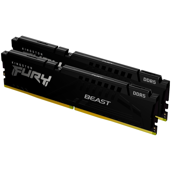Оперативная память Kingston Fury Beast Black EXPO 64 Gb (2x32Gb) DDR5 6000МГц (KF560C30BBEK2-64)