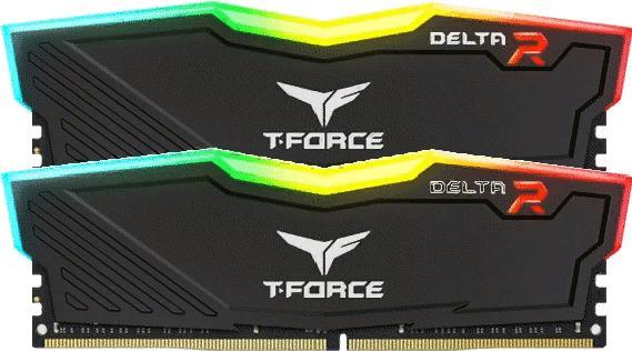 Оперативная память 32 Gb (2х16Gb) DDR4 3200MHz Team Group Delta RGB TF3D432G3200HC16FDC01