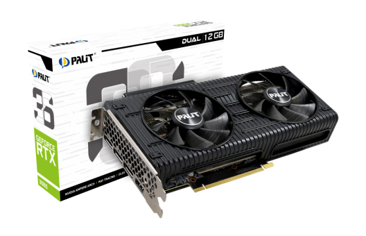 Видеокарта Palit GeForce RTX 3060 Dual 12G (NE63060019K9-190AD)