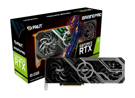 Видеокарта PALIT GeForce RTX 3070 Ti GamingPro 8G (NED307T019P2-1046A)