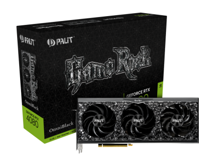 Видеокарта Palit GeForce RTX4080 GameRock OmniBlack 16G (NED4080019T2-1030Q)