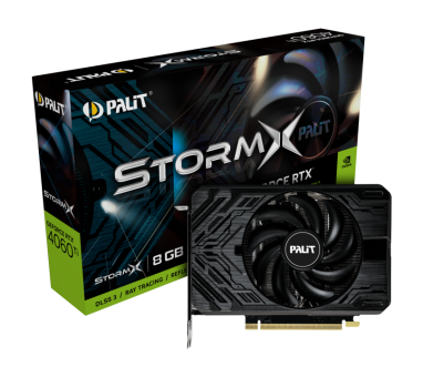 Видеокарта Palit GeForce RTX4060 Ti StormX 8GB (NE6406T019P1-1060F)