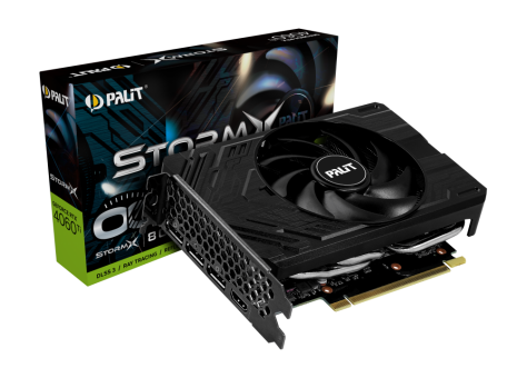 Видеокарта Palit GeForce RTX4060 Ti StormX OC 8GB (NE6406TS19P1-1060F)