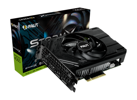 Видеокарта Palit GeForce RTX4060 StormX 8GB (NE64060019P1-1070F)