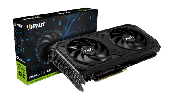 Видеокарта Palit GeForce RTX 4070 Super Dual 12G (NED407S019K9-1043D)