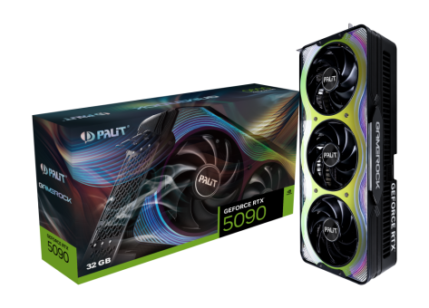 Видеокарта Palit GeForce RTX 5090 GameRock 32GB (NE75090019R5-GB2020G)