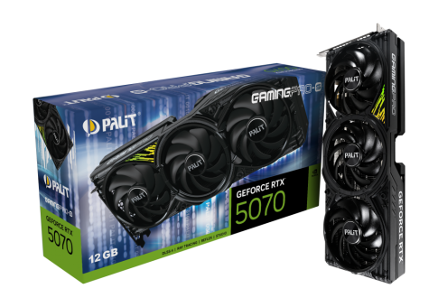 Видеокарта Palit GeForce RTX 5070 GamingPro-S 12GB (NE75070019K9-GB2050U)