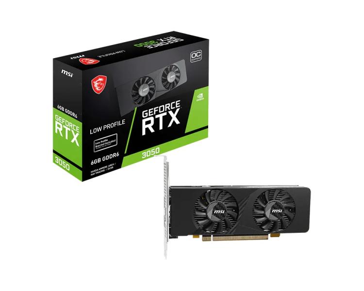 Видеокарта MSI GeForce RTX 3050 LP E OC 6Gb (RTX 3050 LP E 6G OC)