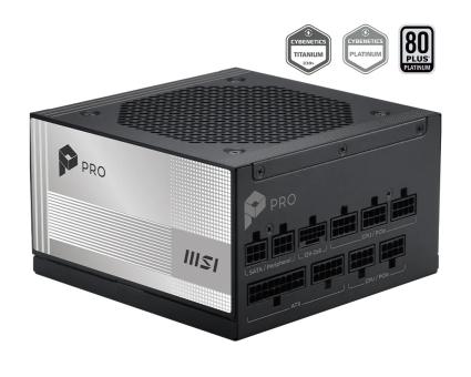 Блок питания MSI Pro A1000PL PCIE5 1000W