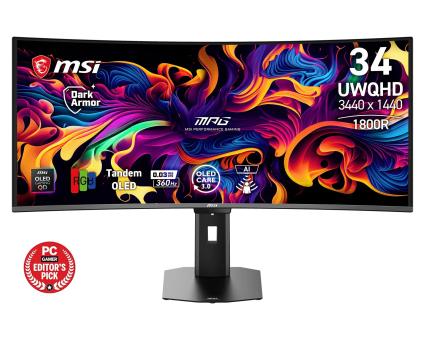 Монитор 34" MSI MPG 341CQR QD-OLED X36