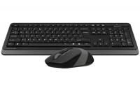 Клавиатура и мышь Wireless A4tech Fstyler FG1010S-Black
