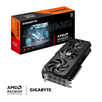 Видеокарта Gigabyte Radeon RX 9070 XT Gaming OC 16G (GV-R9070XTGAMING OC-16GD)