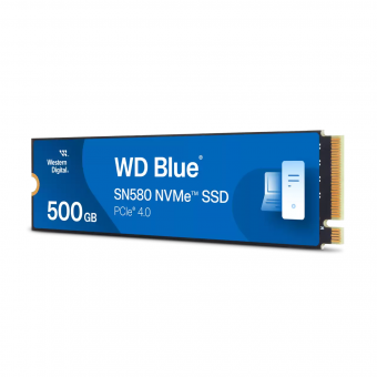 SSD диск 500 Gb Western Digital Blue SN580 WDS500G3B0E