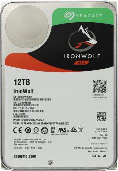 Жесткий диск HDD 12 Tb Seagate IronWolf ST12000VN0008