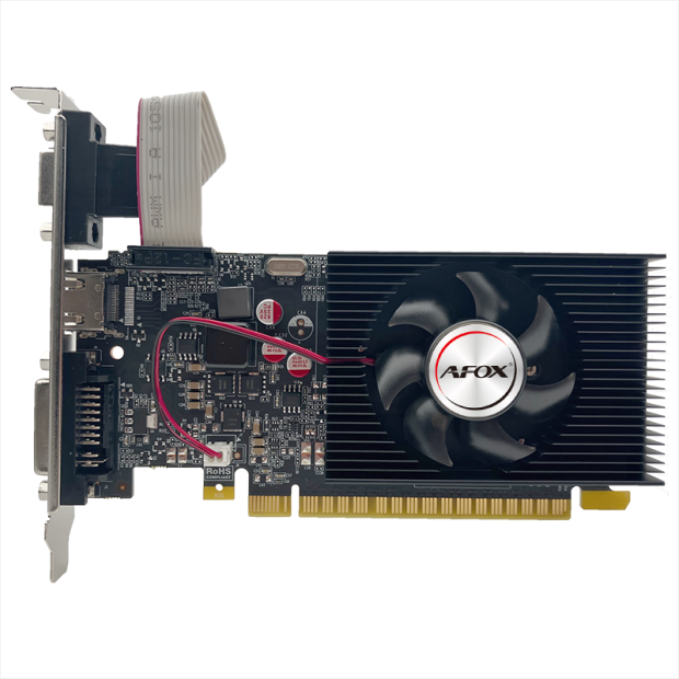Видеокарта Afox GeForce GT730 2Gb D3 LP Single Fan (AF730-2048D3L5)