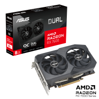 Видеокарта Asus AMD Radeon RX7600 8GB (DUAL-RX7600-O8G-V2)