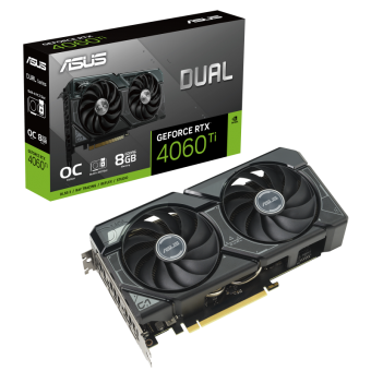 Видеокарта Asus GeForce RTX 4060 Ti DUAL OC 8GB (DUAL-RTX4060TI-O8G-SSD)