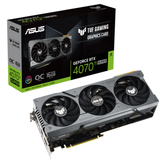 Видеокарта Asus GeForce TUF Gaming RTX 4070 Ti Super OC 16GB (TUF-RTX4070TIS-O16G-GAMING)