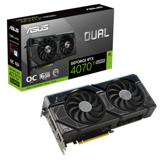 Видеокарта Asus GeForce Dual RTX 4070 Ti  Super OC 16GB (DUAL-RTX4070TIS-O16G)